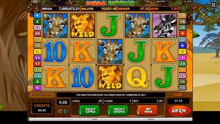 Jungle Mega Moolah (Microgaming) Slot Review & Demo
